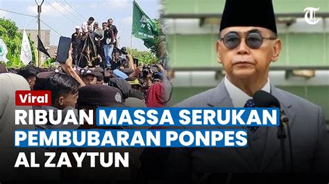 Lantang Ribuan Pendemo Minta Panji Gumilang Ditangkap Dan Ponpes Al