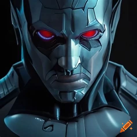 Hyperrealistic Portrayal Of Batman Beyond Iron Man