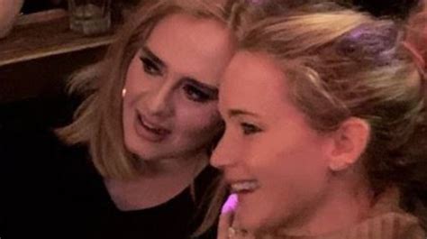 Jennifer Lawrence And Adele Party At New York City Gay Bar Au — Australia’s Leading