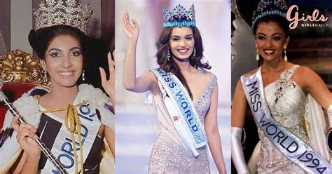 Indian Women Who Won International Beauty Pageants