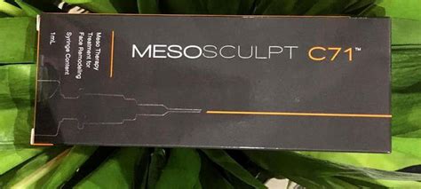 Facial Injections Meso Sculpt C71 Injection Facial Injections Info