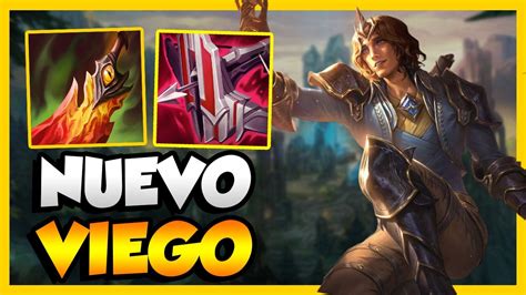 NUEVO VIEGO MANDO AFK AL JUNGLA ENEMIGO DEL TILTEO LEAGUE OF