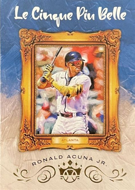 Ronald Acuna Jr 2022 Diamond Kings Lcpb 5 Le Cinque Piu Belle Ssp