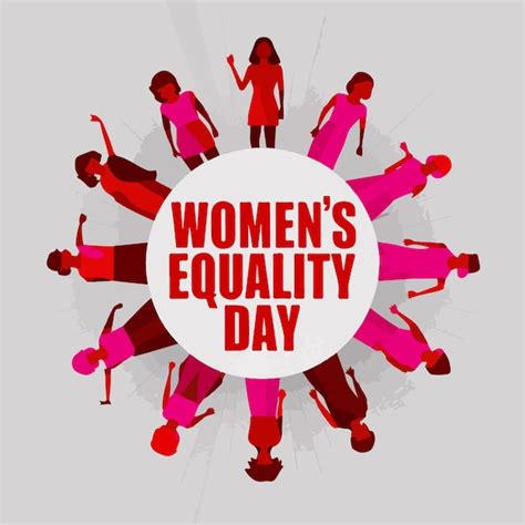 Premium Vector Womens Equality Day Banner Design Creative Illustration