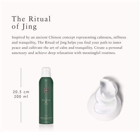 Rituals The Ritual Of Jing Foaming Shower Gel Ml Floral Scent