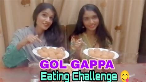 Golgappa Challenge Pani Puri Eating Challenge Fast Eating Challenge