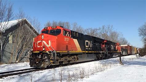 Cn Through New Haven Mi Youtube