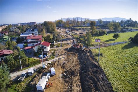 Rozbudowa Ul Cieszy Skiej W Bielsku Bia Ej Pa Dziernik By Trudny