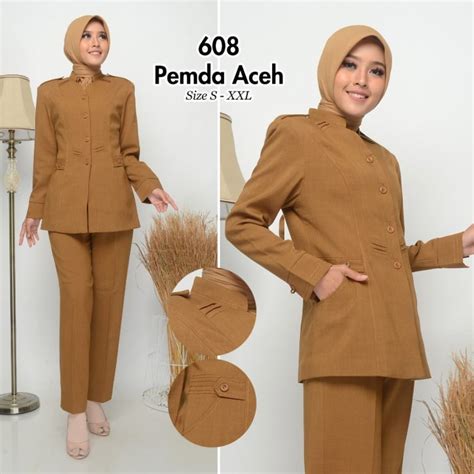 Jual Wanita Pns Seragam Blazer Baju Kerja Kantor Seragam Dinas Pemda