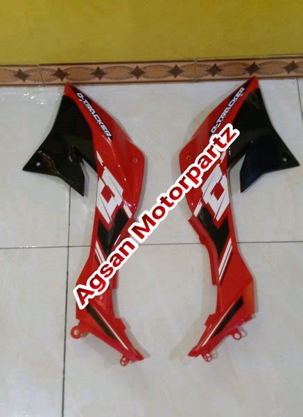 Jual Cover Tangki Atau Sayap Tangki Klx Dtracker New Merah Original