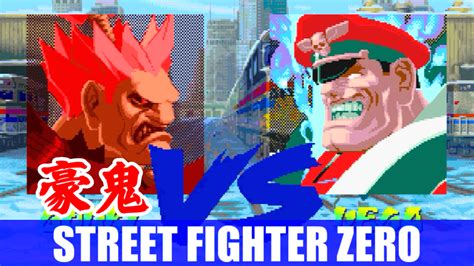 Akuma Playthrough Street Fighter Zero