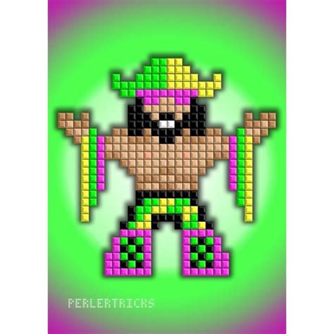 Macho Man Randy Savage 5x7 Postcard Digital Print Pixel Etsy Macho Man Randy Savage Pixel