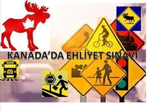 KANADA DA EHLİYET SINAVI KONULARI TRAFİK İŞARETLERİ Kanada da