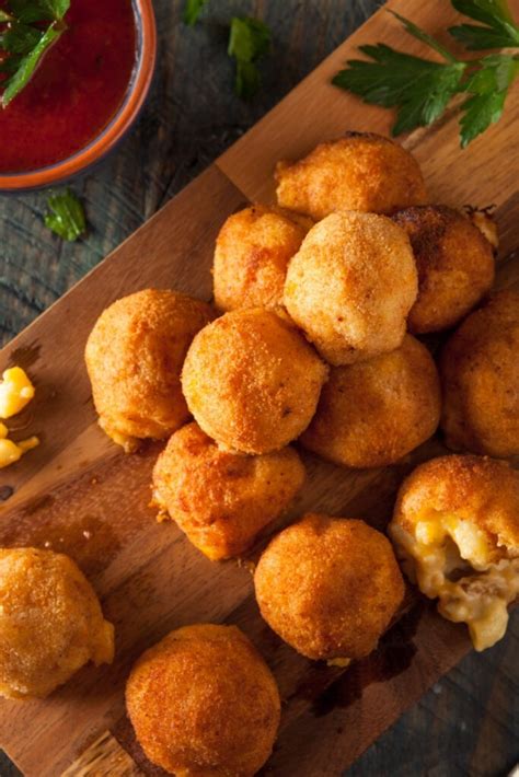 How To Cook Trader Joe S Mac And Cheese Bites In The Air Fryer Half