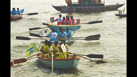 Boat Race And Hot Air Ballooning Begins In Varanasi Zest Beats Chill As People Flock To Ghat