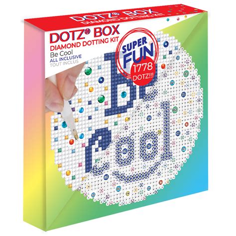 Diamond Dotz Be Cool Diamond Painting Kits for Adults - Diamond Art Kits a Relaxing Creative ...