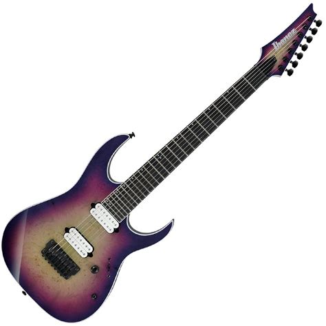 Ibanez Rg Iron Label Rgix7fdlb Snb 7 String Electric Guitar Supernova