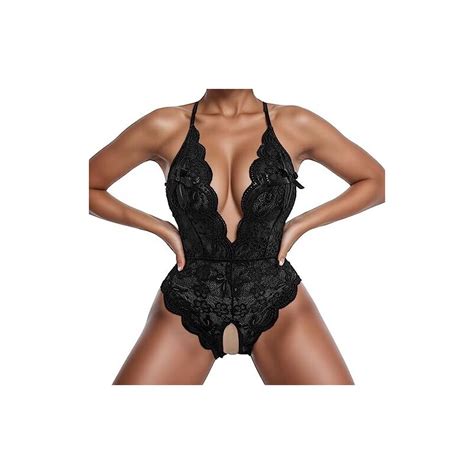 JokeLomple Lingerie Donna Sexy Con Apertura Sul Cavallo Prospettiva Sexy Imbraca Taglie Forti