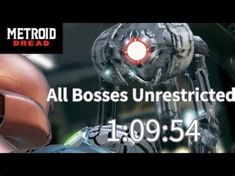 Wrmetroid Dread All Bosses Unrestricted In No Turbo Youtube