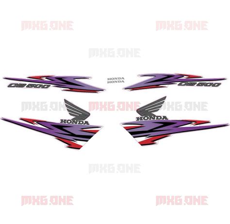 Honda Cb Decals Set Mxg One Best Moto Decals