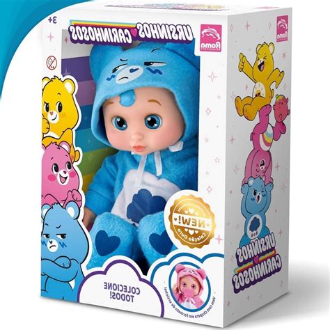 Brinquedo Ursinhos Carinhosos - Brinquedo Ursinho Carinhoso Azul Sua Filha Presente Dia Das - Carrefour