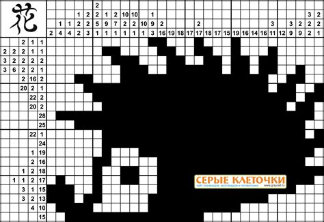 Японские кроссворды (35 бесплатных векторных работ для печати)