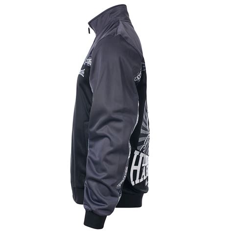 Hardcore Trainingsjacke Classic Black Grey Code Street