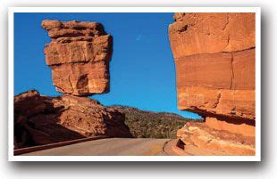 Balancing Rock In The Garden Of The Gods In Colorado Springs Hiking