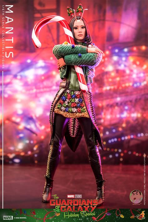 Hot Toys Tms Gotg Holiday Special Mantis Th Scale Collectible Figure Shopee Thailand