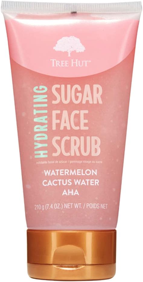 Tree Hut Watermelon And Cactus Water Face Scrub Exfoliante Facial