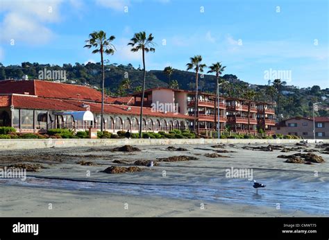 Hotel And Condo Along The Coast La Jolla California Usa Stock Photo