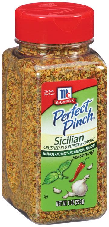 Mccormick® Perfect Pinch® Sicilian Crushed Red Pepper And Garlic Seasoning Reviews 2020