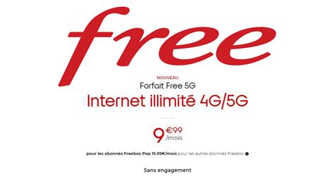 Bon Plan Forfait Free 5g Illimité à 999€ Pour Les Abonnés Freebox Pop Les Numériques