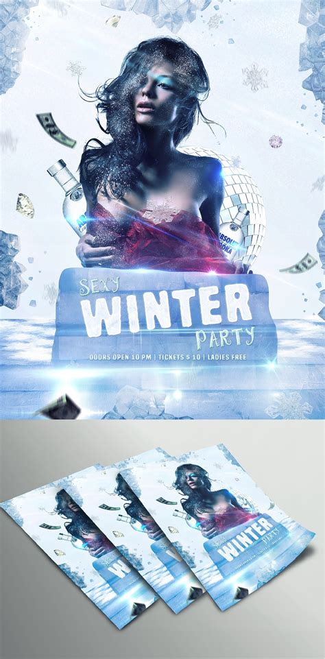 Winter Party Flyer Bydabbexsahi By Dabbex30 On Deviantart