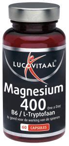 Lucovitaal Magnesium Mg B L Tryptofaan Capsules