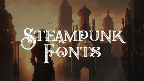 Victorian Steampunk Font