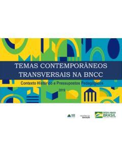 TEMAS CONTEMPORÂNEOS TRANSVERSAIS NA BNCC temas contempor 194 neos