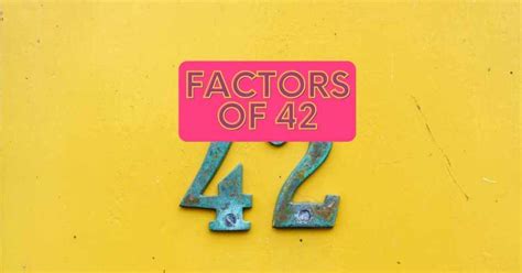 What is the prime factorization of 42? - Maths How To with Anita