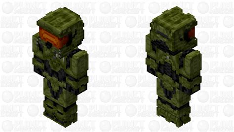 Halo Infinite Master Chief Minecraft Skin