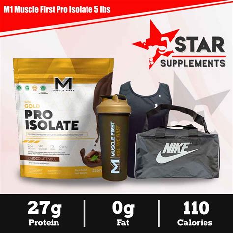 Jual M Muscle First Gold Pro Isolate Lbs Gr Whey Protein