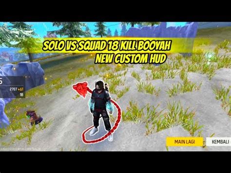 Solo Vs Squad Kill Booyah New Hud Dan Cobain Kombinasi Skill Baru