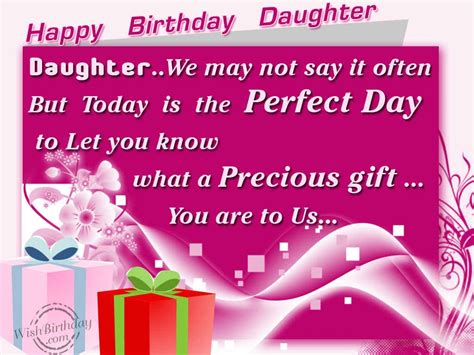 Birthday Wishes For Daughter - Birthday Wishes, Happy Birthday Pictures