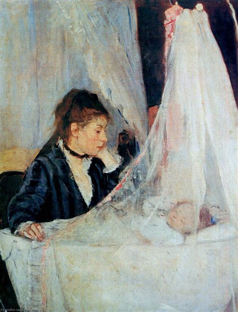 Art Reproductions The Cradle Sun By Berthe Morisot France