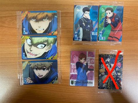 Wtt Wts Blue Lock Wafer Cards Hobbies Toys Memorabilia