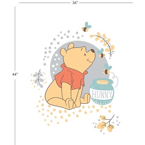 Disney Winnie The Pooh Pooh Bear Fabric Panel Haberdashery Online