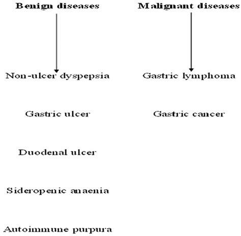 Summary Of H Pylori Associated Diseases Download Scientific Diagram