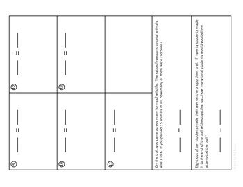 Solving Proportions Activity by One for the Books | TpT 