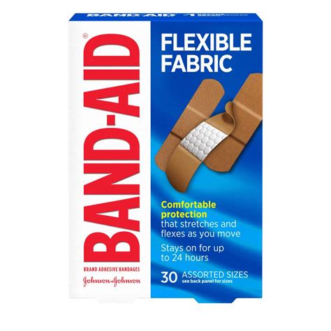 Band Aid Brand Flexible Fabric Adhesive Bandages Band Aid Brand