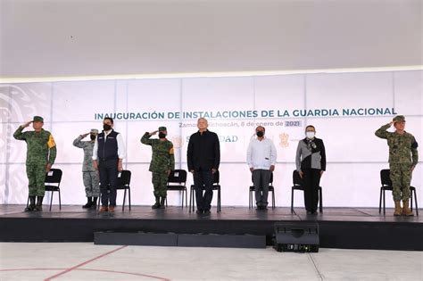 Inauguración Del Cuartel De La Guardia Nacional En Maravatío De Ocampo