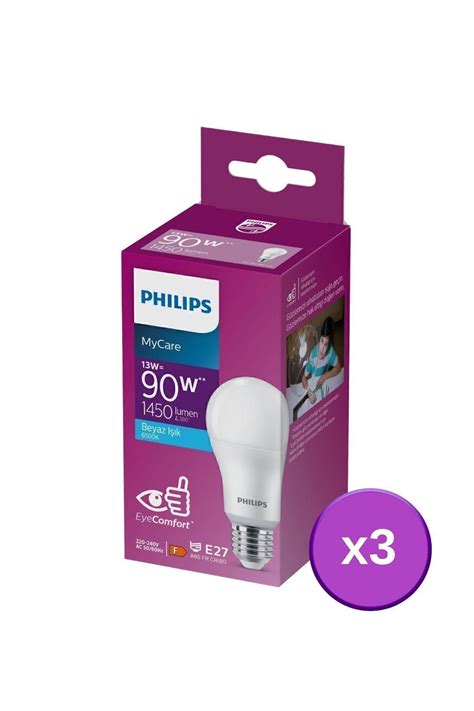 Philips Led W Ampul K Beyaz I K L Onual Fiyat Ar Ivi